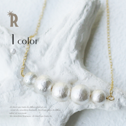 5連パールネックレス(M-0190)★メール便発送【送料無料】