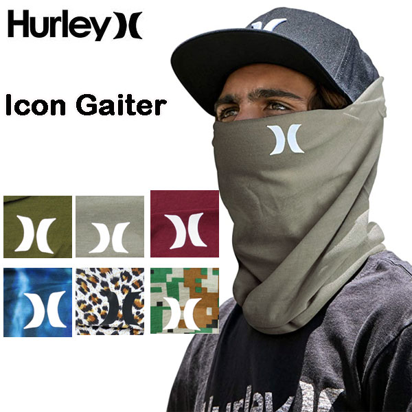 HURLEY ハーレー マスク ネックゲイター 速乾 薄手
