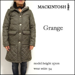 マッキントッシュ/レディース コート/Mackintosh/GRANGE/TAUPE 