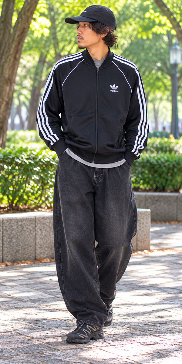 アディダス トラックジャケット メンズ adidas Originals SST TRACK TOP CW1256 黒 ジャージ トラックトップ スーパースター