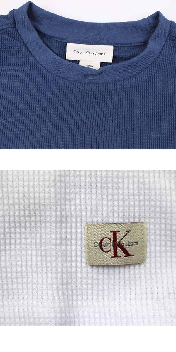 カルバンクライン ロンt ワッフル サーマル