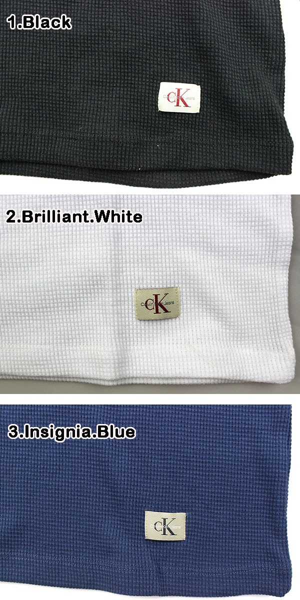 カルバンクライン ロンt ワッフル サーマル