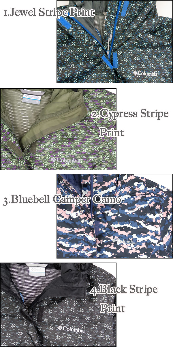 コロンビア レディース アウター ARCADIA 迷彩 マウンテンパーカー