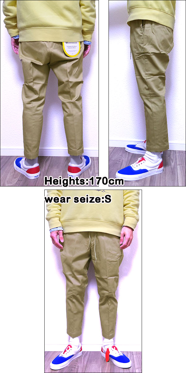 ディッキーズ パンツ クロップド ストレッチ イージー アンクル TC stretch ankle easy Pant DICKIES 181m40wd16