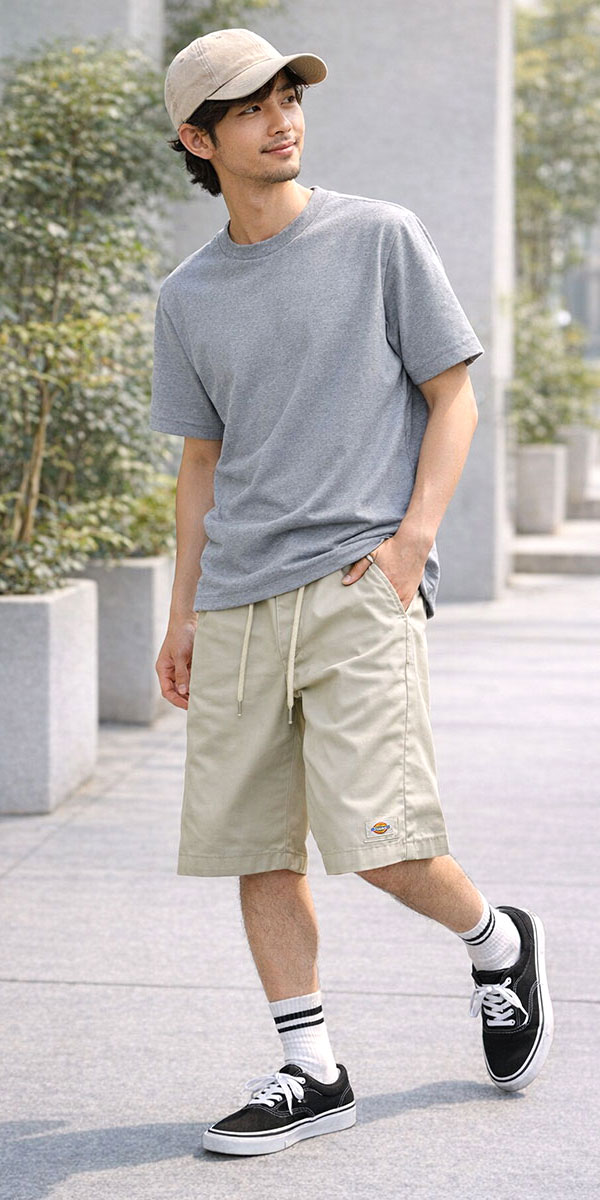 DICKIES/ディッキーズ/ハーフパンツ/ワークショーツ/DS2003/42283/ルーズフィット