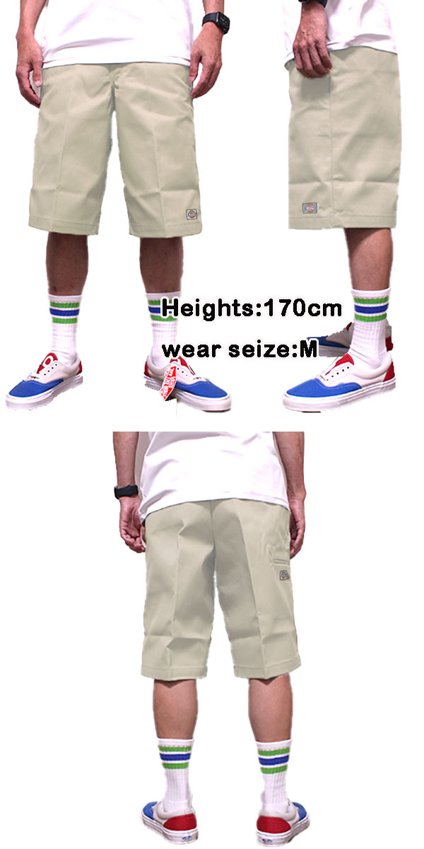 DICKIES/ディッキーズ/ハーフパンツ/ワークショーツ/DS2003/42283/ルーズフィット