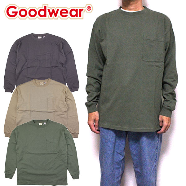 goodwear/グッドウェアー/Tシャツ/ポケット/USA/メンズ