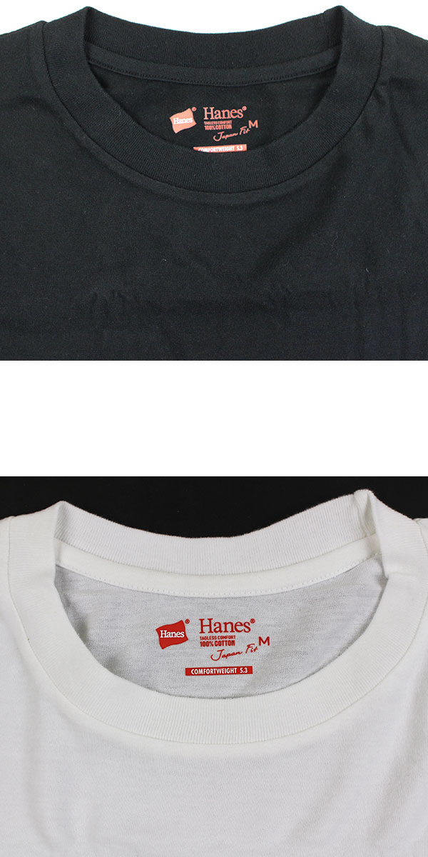 Hanes ヘインズ レディース スリーブレス Tシャツ 2枚組 Japan Fit for HER クルーネック HW5327 ノースリーブ パックT 無地