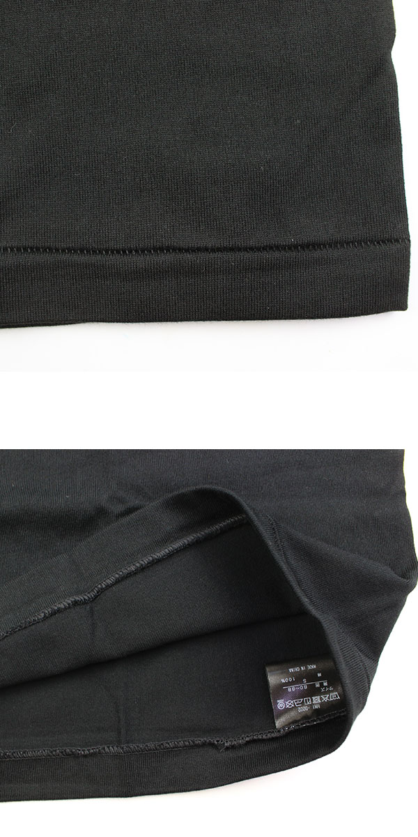 ヘインズ Tシャツ Hanes T-SHIRTS KURO クルーネックメンズ レディース 半袖 黒T HM1-D202 日本企画 無地 厚手 パックT
