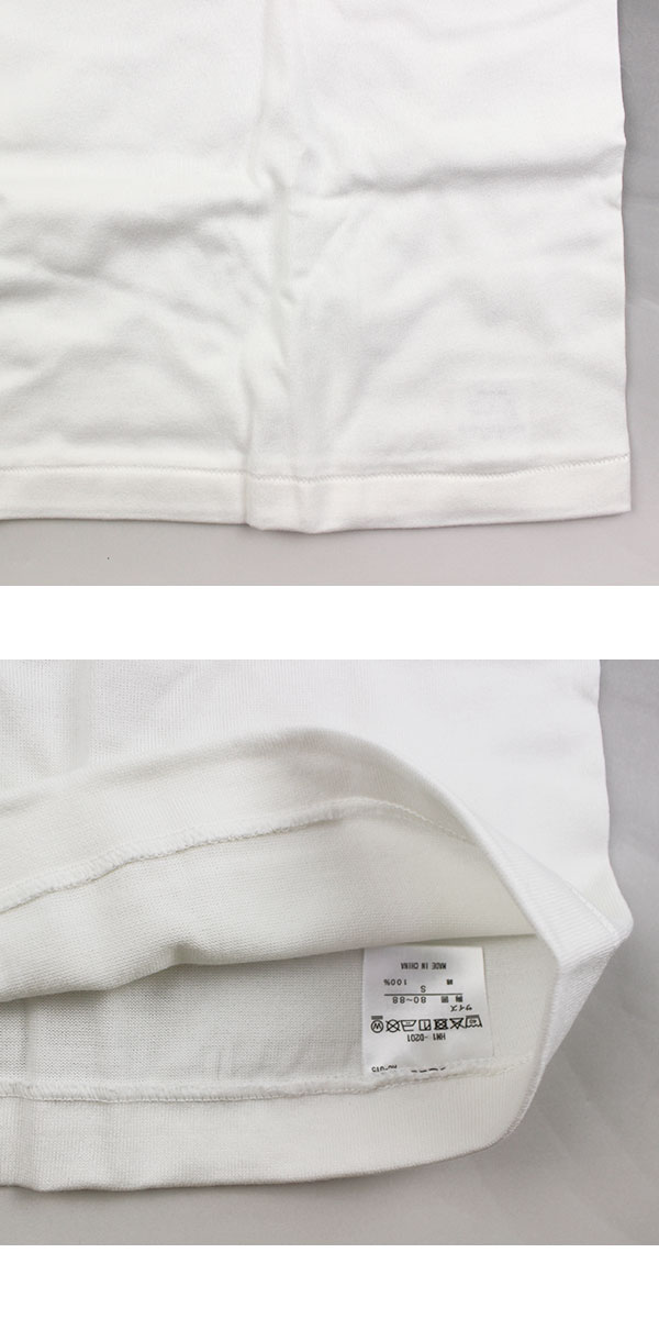 ヘインズ Tシャツ Hanes T-SHIRTS SHIRO クルーネックメンズ レディース 半袖 白T 7.0oz HM1-D201 日本企画 無地 厚手 パックT SHIRO