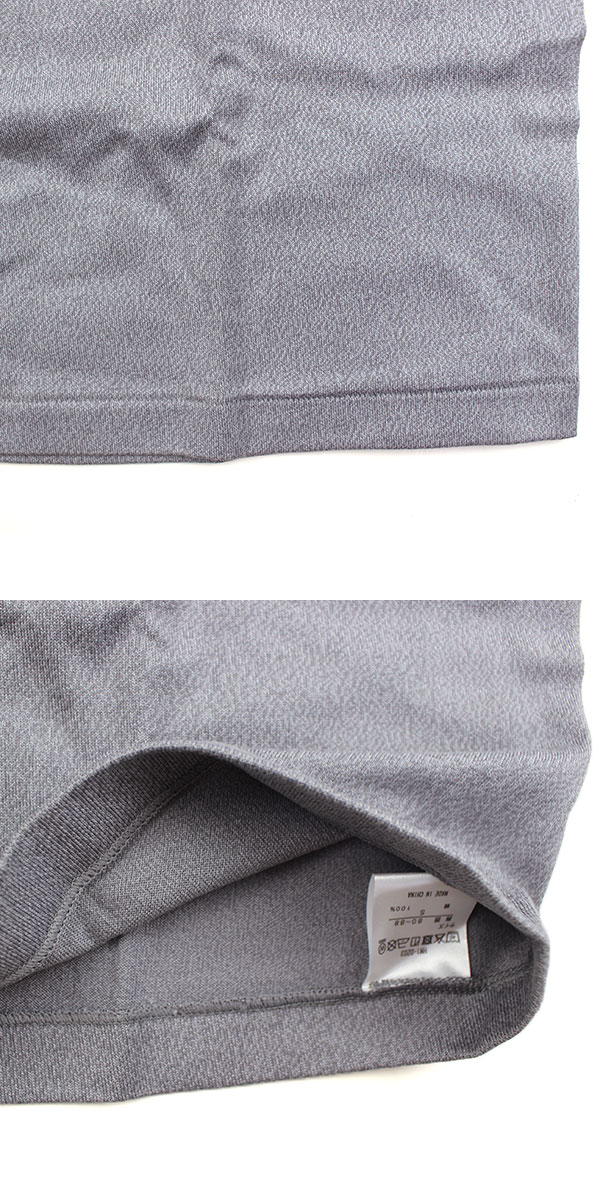 Hanes Tシャツ メンズ 半袖 ヘインズ MOKU クルーネックTシャツ HM1-D203 杢グレー 無地 厚手