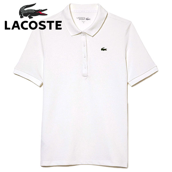 ラコステ LACOSTE ポロシャツ レディース 速乾 伸縮性