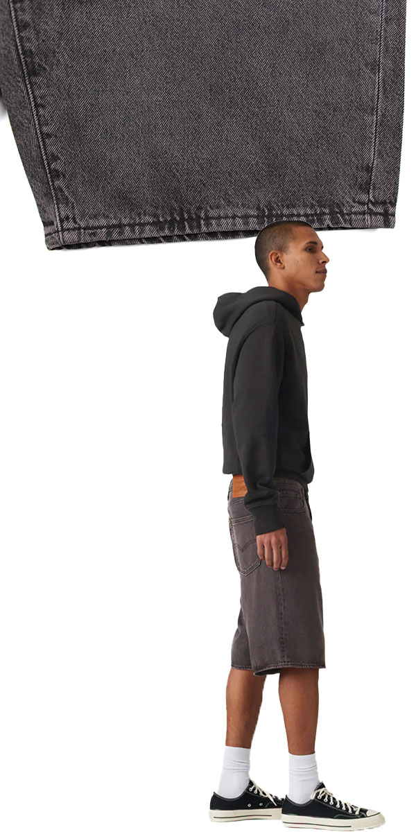 リーバイス デニム ハーフパンツ ジーンズ ワイド バギー