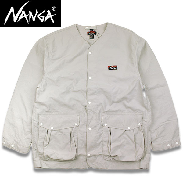 ナンガ NANGA ノーカラー ジャケット