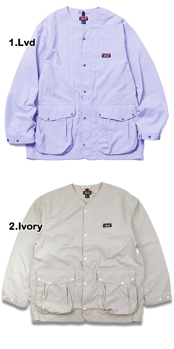 ナンガ NANGA ノーカラー ジャケット