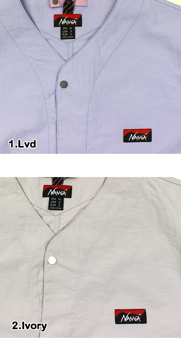 ナンガ NANGA ノーカラー ジャケット