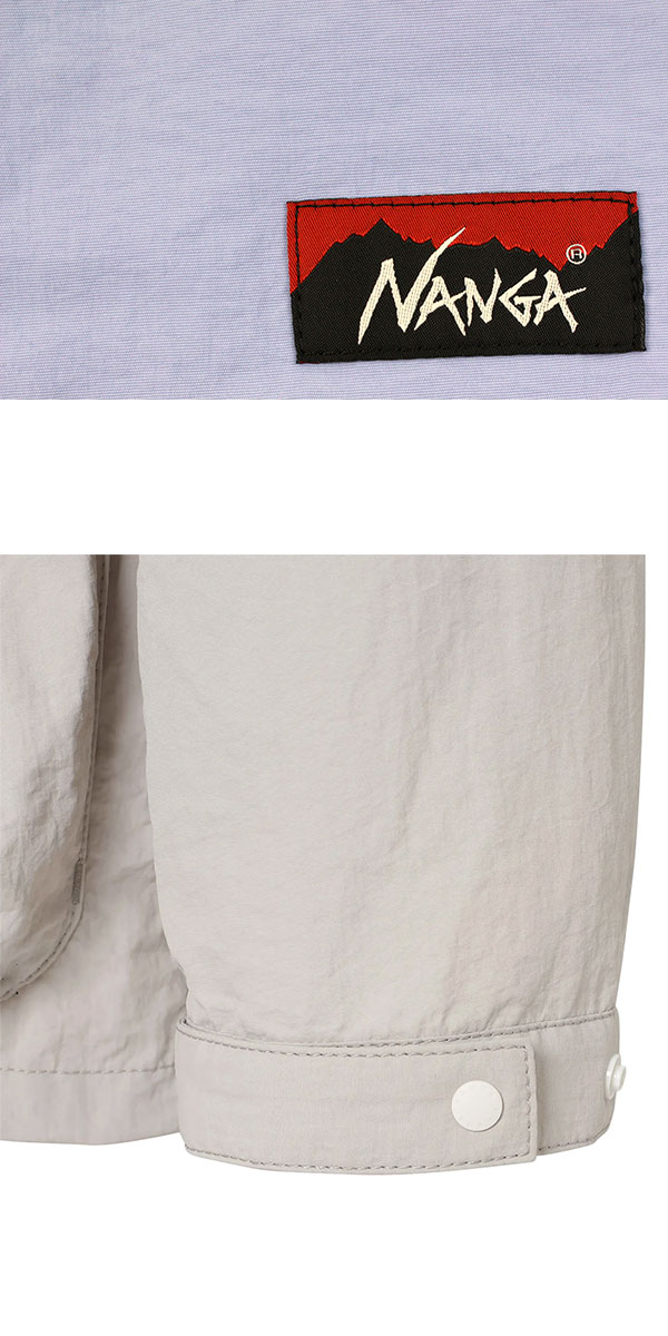 ナンガ NANGA ノーカラー ジャケット