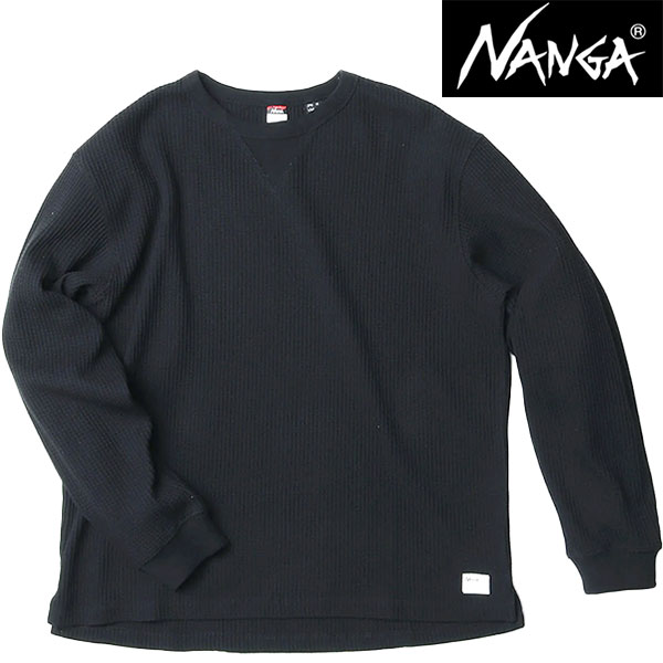 ナンガ ロンt ワッフル Tシャツ 長袖