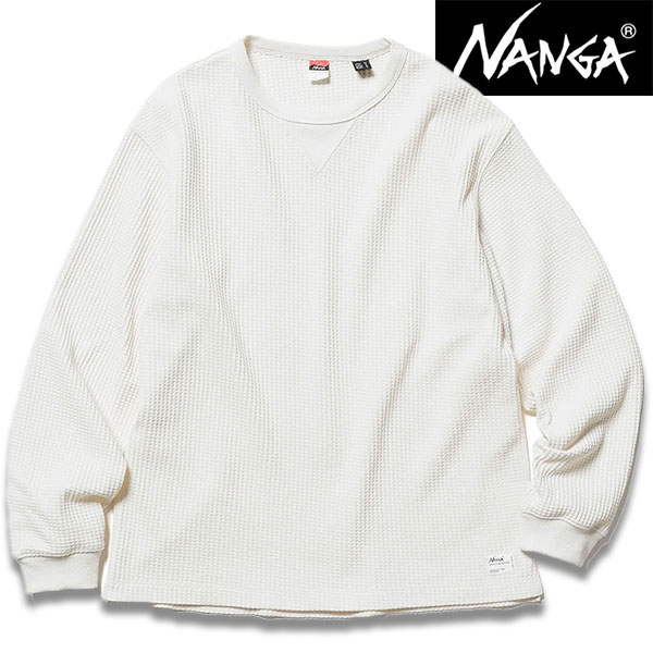 ナンガ ロンt ワッフル Tシャツ 長袖