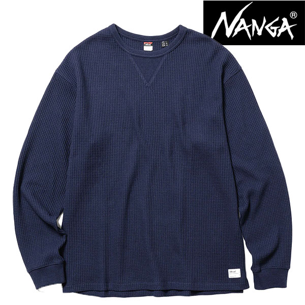 ナンガ ロンt ワッフル Tシャツ 長袖