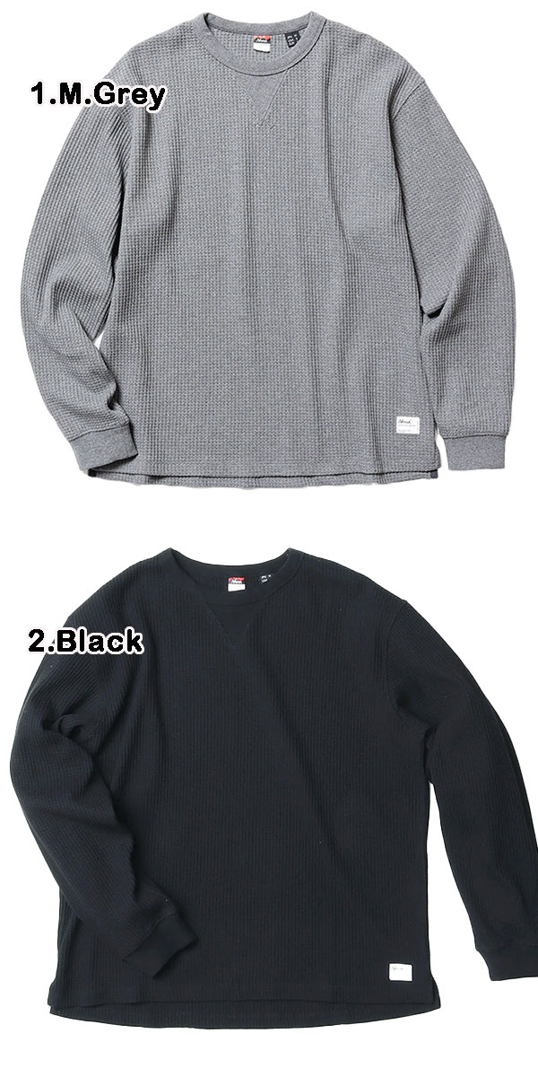 ナンガ ロンt ワッフル Tシャツ 長袖
