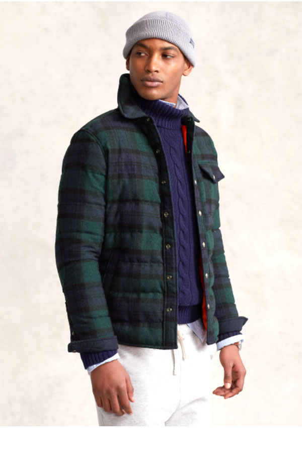 ラルフローレン ダウン メンズ