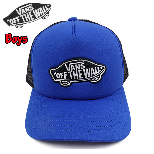 バンズ VANS キッズ 帽子 キャップ メッシュ CLASSIC PATCH CURVED BILL CAP ジュニア トラッカーハット 男の子 女の子