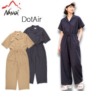 ナンガ オールインワン レディース 半袖 NANGA DotAir ドットエア ジャンプスーツ ワイド NANGA OPEN COLLAR ALL IN ONE W