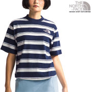 ノースフェイス レディース Tシャツ ボーダー