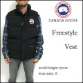 ��CANADA GOOSE�ۥ��ʥ���������FREESTYLE VEST/�֥�å��ۥե꡼�������롡������٥���/DOWN VEST/�ɴ�