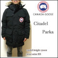 CANADA GOOSE/���ʥ�������/�����ǥ롡�ѡ���/�����󥸥㥱�å�/CITADEL PARKA/�֥�å�