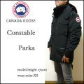 CANADA GOOSE/���ʥ�������/���󥹥��֥롡�ѡ���/�����󥸥㥱�å�/CONSTABLE PARKA/�֥�å�/4071M/DOWN