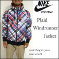 ��NIKE SPORTSWEAR�ۥʥ�����Plaid Windrunner Jacket/�ͥ��ӡ��ۥץ쥤�ɡ�������ɥ��ʡ������㥱�å�/�ѡ�����/434741-473
