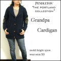 ��Pendleton /The Portland Collection�ۥڥ�ɥ�ȥ󡡥ݡ��ȥ��ɡ����쥯������Grandpa Cardigan/Navy�ۥ����롡�����ǥ�����