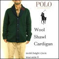 ��Polo Ralph Lauren�ۥݥ������ե�������Wool Shawl Collar Cardigan/���꡼��ۥ����롡���硼�륫�顼�������ǥ�����