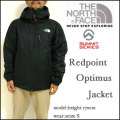 THE NORTH FACE/�����Ρ����ե�����/������/��åɥݥ���ȡ����ץƥ��ޥ������㥱�å�/Redpoint Optimus Jacket/�֥�å�/���ߥå�