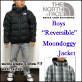 ��THE NORTH FACE�ۥΡ����ե�����(���å�/�Ҷ�)��BOYS RVS Moondoggy Down JKT/�֥�å��ۥܡ���������С����֥롡�����󥸥㥱�å�