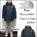 ��THE NORTH FACE KIDS�ۥΡ����ե�����(���å�,�Ҷ�)��BOYS RVS TRUE OR FALSE  JACKET/�ͥ��ӡ��ۥ�С����֥롡���ʡ����㥱�å�
