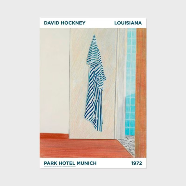 A2 David Hockney - Park Hotel Munich(1972)
