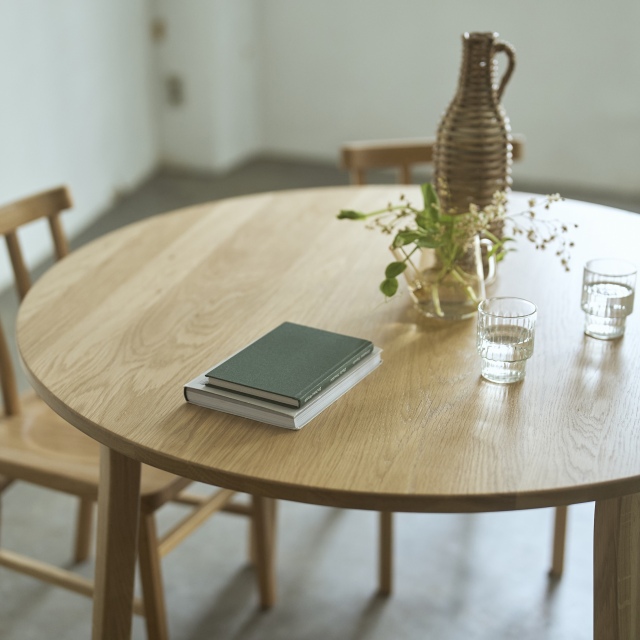 【入荷待ち】merge dining table round90