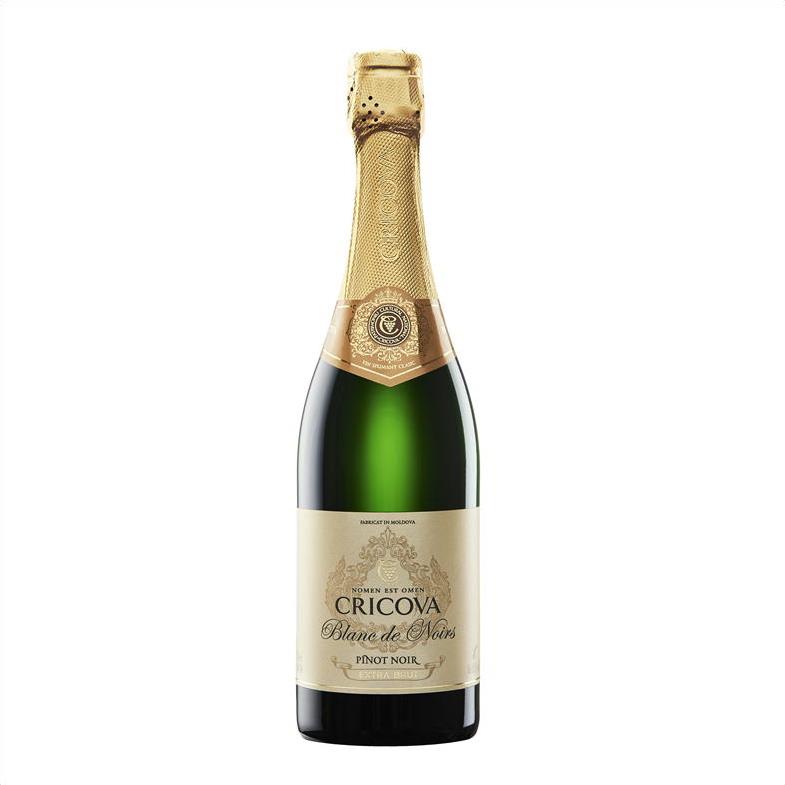 【モルドヴァワイン】クリコバ　クオリティー　ピノノワール　ブラン　ド　ノワール　エキストラブリュット　Cricova Quality Pinot Noir Blanc De Noir Extra Brut