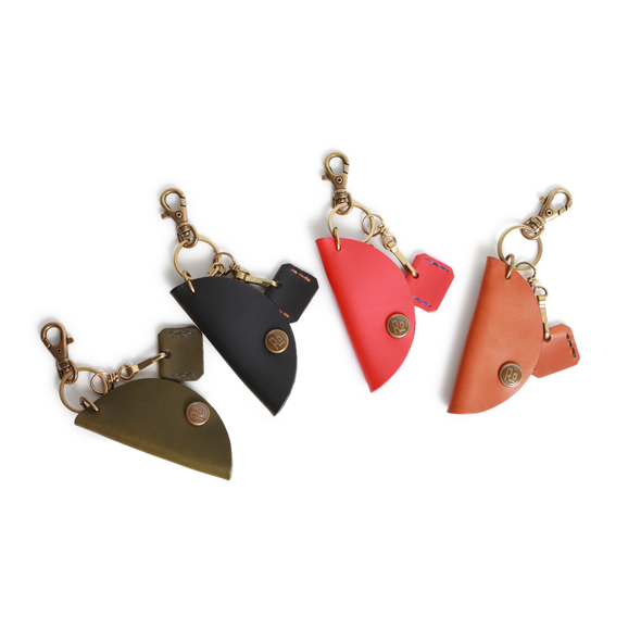 Liscio Leather Moon Key Holder