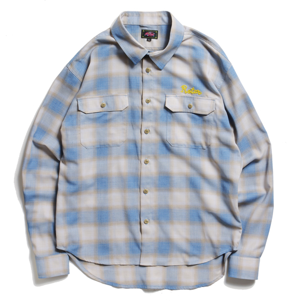 Ombre Check Work Shirt