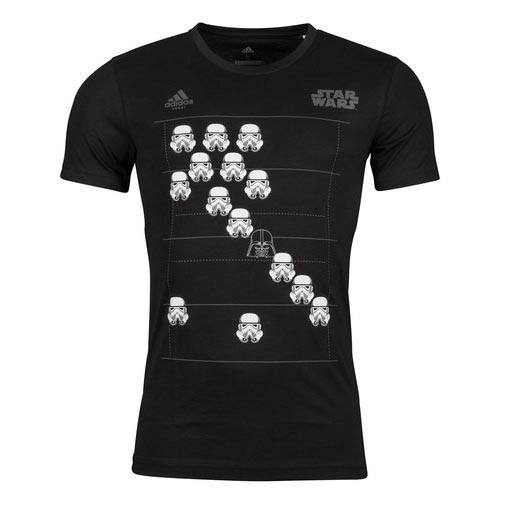 adidas Rugby STAR WARS STORM TROOPERS/VADER Tシャツ