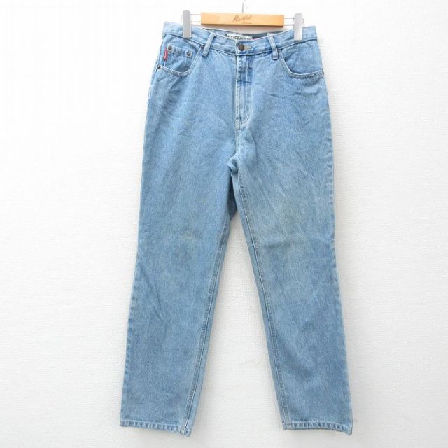 希少未使用近い廃盤OLD GAP1969vintageデニムべイカーパンツ濃紺 90s OLD W40 ワイド デニム バギーパンツ 極太 インディアン
