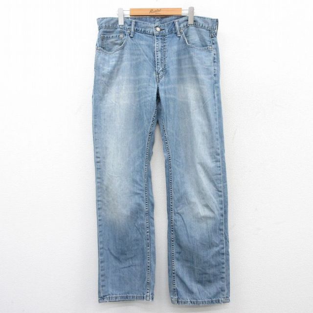 リーバイス569 Levis W34 ブルーデニム ヒゲ 青 00s 11897 Levi's - リーバイス569 Levis W34 ブルーデニム 00s 青 ヒゲ