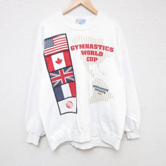 古着通販 XL☆古着 ジャージーズ 長袖 スウェット メンズ 90年代 90s