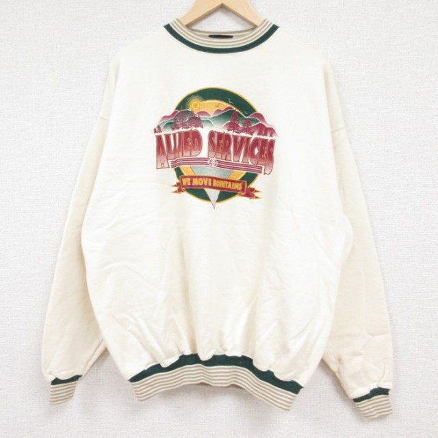 古着通販 XL☆古着 長袖 スウェット メンズ 00年代 00s ALLIED