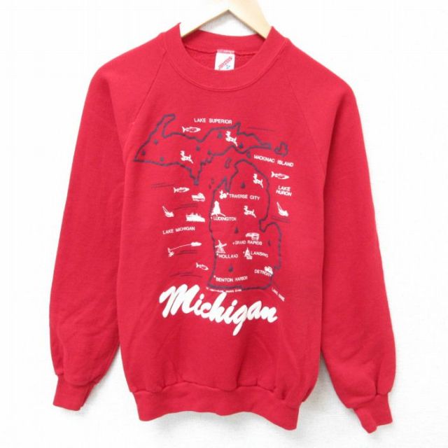 USA製 90s Champion R/W Sweatshirt 