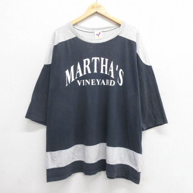 古着通販 XL☆古着 ARTEX 半袖 ビンテージ Tシャツ メンズ 90